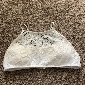 White Bikini Top. Size L.